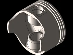 Predator 212cc Piston Head