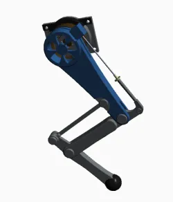 Quadruped Robot Leg