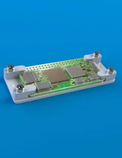 Raspberry Pi Zero Flat Mount