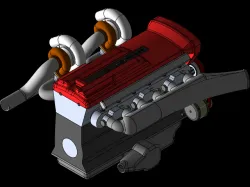 RB26DETT Engine Model