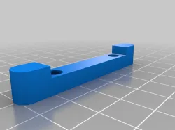SCSA Taipan - Pump grip - Arctic Fox Blank Picatinny Rail Spacer