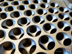 Simulate Apple Array of round hole design