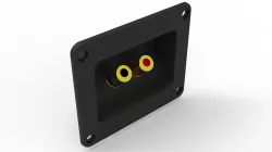 Speaker cabinet terminal