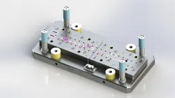 Stamping Tool for Spade Crimp Connector