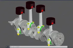 Straight-four engine