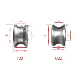 T22 / U22 bearing