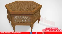 Table Marocaine en bois