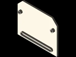 Tampa para borne SAK 2.5mm² LUKMA COD28014