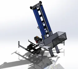 telescopic lifter assembly