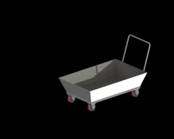 Trolly for manual use