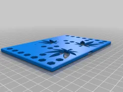 Universal ac infinity backplate for other grow tents