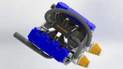 V6 engine