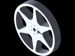 Various Parts in SolidWorks