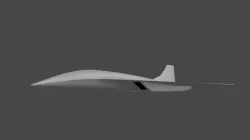 Virgin Galactic Mach 3 Aircraft Design