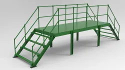 Weldment Steel Stairs