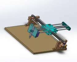 X-Y Pen plotter (Mechatronics & Robotics)
