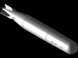1/48 SCALE MK13 U.S. NAVY TORPEDO
