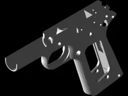1911 Receiver 3D Model