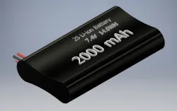 2S 7.4V 2000mAh 18650 Battery Pack