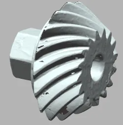 3d scanned gear