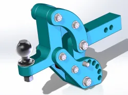 Adjustable Ball Hitch