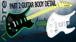 Alibre Guitar Body 2