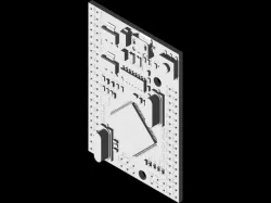 Arduino mega 2560 pro (.Stl)