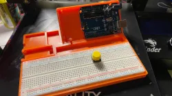 Arduino Uno/Mega/Nano breadboard holder (Remix)