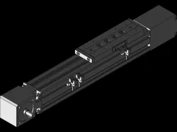 ATUADOR LINEAR - LINEAR ACTUATOR - ITO40-100