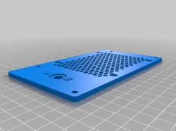 ATX Backplate Pico PSU With 80mm Fan Holes