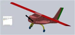 Avion réduit de type Rally
