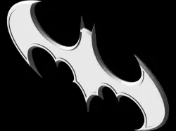 Batman logo (batarang) look 3d print