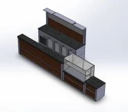 cafeteria counter