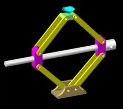 car jack 3D