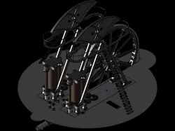 Centennial Corliss Engine 1876 (in progress)