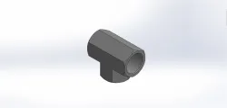 CONEXÃO ROSCADA T FÊMEA 1 1/4" BSP