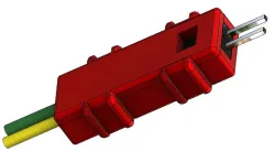 Connector housing Dupont 2Pin