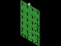 Delphine Custom Numpad PCB