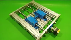 DIY CNC Milling Router Machine Homemade XY Linear Rail