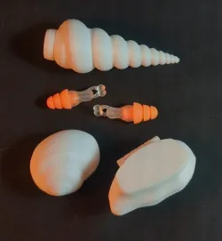 EarSlugs - snail-shaped sensory earplugs 