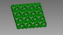Element Structure 40x40x5 mm