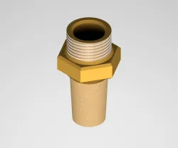 Fitting Pneumatic Silincer