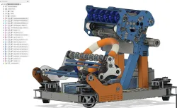 Frc 8608 Alpha bots Worlds bot.