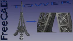 FreeCAD Tower