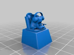 Gamer Frog Keycap