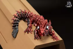 Glorious Baby Dragon - Articulated - Print in Place - No Supports - Flexible - Fantasy