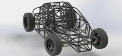 Go kart buggy frame