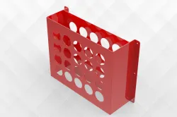 GueriTech Spray Paint Can Wall Holder Sheet Metal Garage Shop DIY