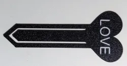 Heart Bookmark - Valentine's Day