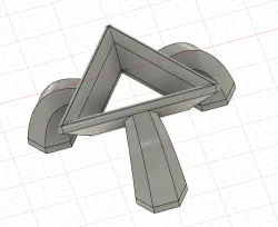 Holder, Feet for the Steam Turbine Puzzle Box